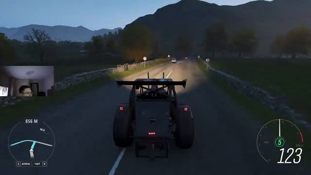 Играю в Forza Horizon 4, проверяем тюнинг Ferrari 599XX Evo смотреть онлайн