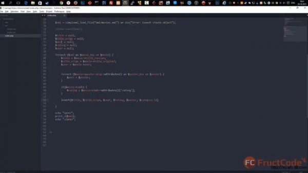 Работа с XML. Запишем данные из XML в базу