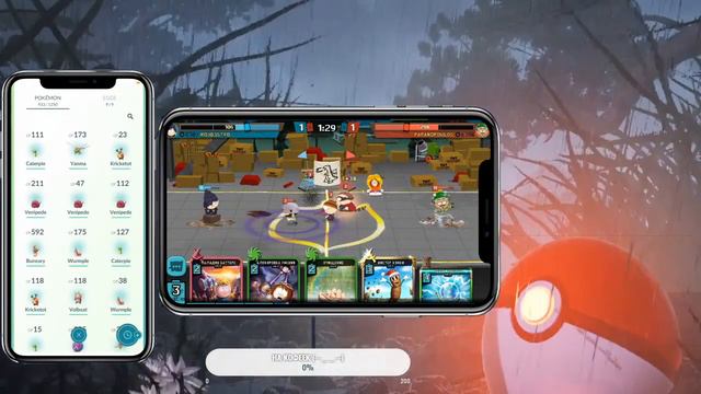 Гриндота в Pokemon go. Проходим сетку пвп от Хаоса в Южном Парке. Общаюсь сам с собой. смотреть онлайн