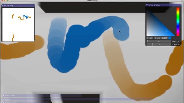 MeshPainter :: Pressure detection test смотреть онлайн