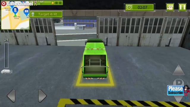Garbage Truck Simulator Pro / Heavy Truck Simulation Game / Android Gameplay Video #3 смотреть онлайн