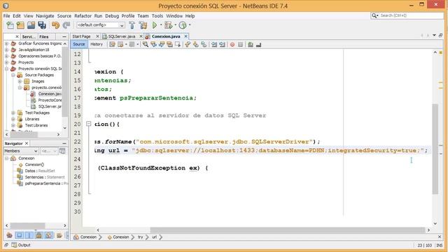 Conexión a SQL Server en Java #1 смотреть онлайн