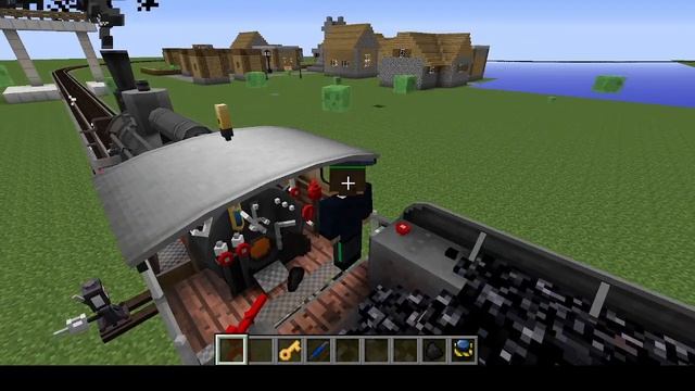 Rails Of War 1.7.10 Showcase/Playthrough | Minecraft Java Edition смотреть онлайн