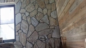 монтаж природного камня старая крепость , плитняк галтованый легко и просто своими руками!