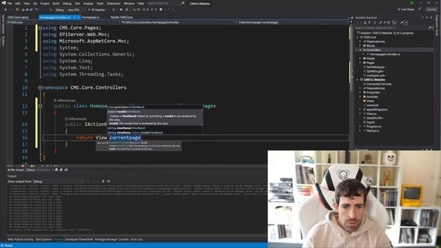 Creating Your First Page In Optimizely CMS 12 смотреть онлайн