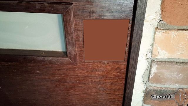 Ремонт двери - как заделать отверстие или дефект на двери, стандартная ручка вместо ручки Кноб смотреть онлайн