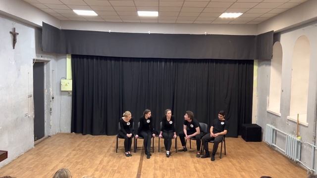 Іспит зі сценічної мови 1-В акторського курсу ( викладачі: Підлісна Л.A. Цивата Ю.В. ) смотреть онлайн