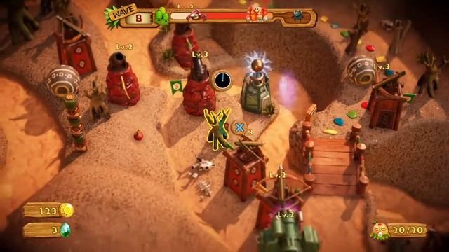 PixelJunk MONSTERS 2 "Encore Peak - Stage 1 (Mayhem Perfect)" смотреть онлайн