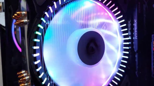 Fan CPU cooler RGB Support Socket Intel LGA2066/1151 and AMD Hoan My digital T610 plus смотреть онлайн