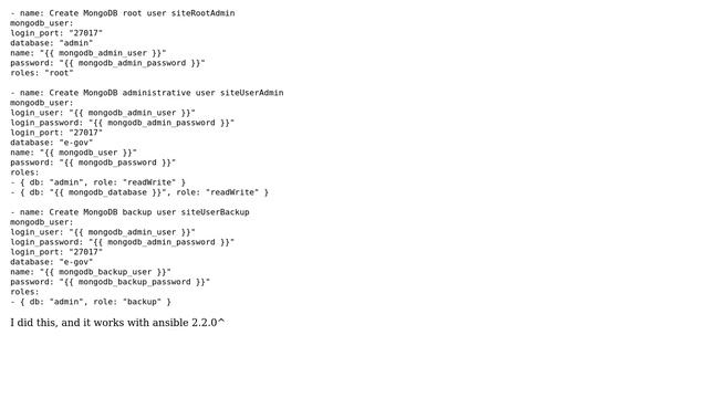 Databases: Creating mongodb database with ansible playbook (2 Solutions!!) смотреть онлайн
