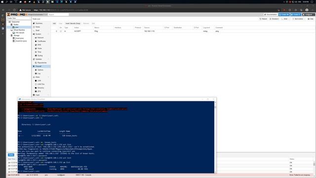 Proxmox VE 7.1 | Межсетевой экран | Firewall | pve-firewall смотреть онлайн