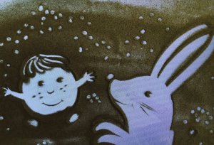 Песочная сказка КОЛОБОК