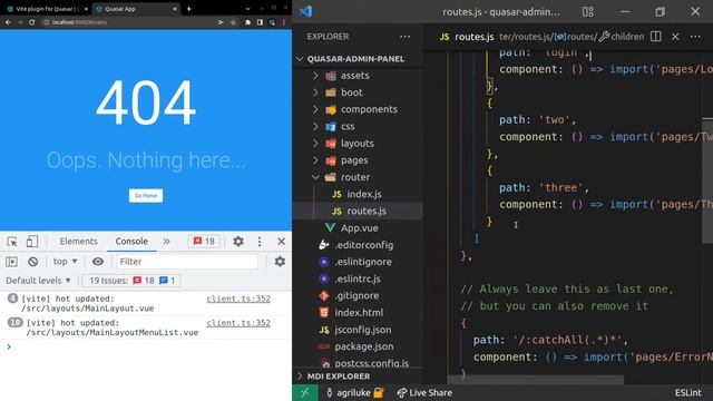 Quasar Live Coding Sesh - Getting Started With Quasar Vite CLI смотреть онлайн