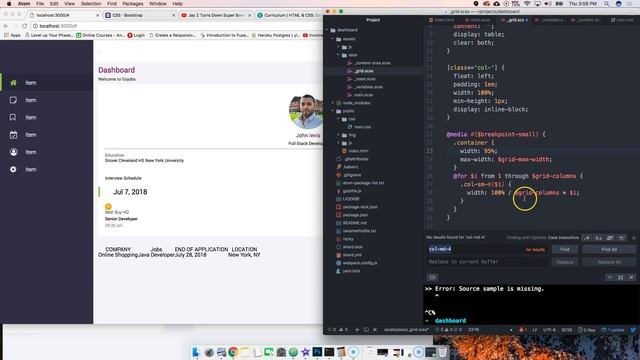 How to Create a Simple Responsive Grid in SASS | #CodingPhase смотреть онлайн