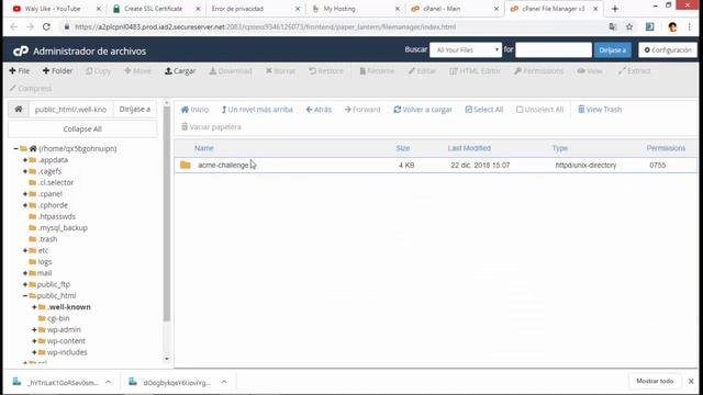 Como Renovar CERTIFICADO SSL Gratuito de Let's Encrypt 2019 смотреть онлайн