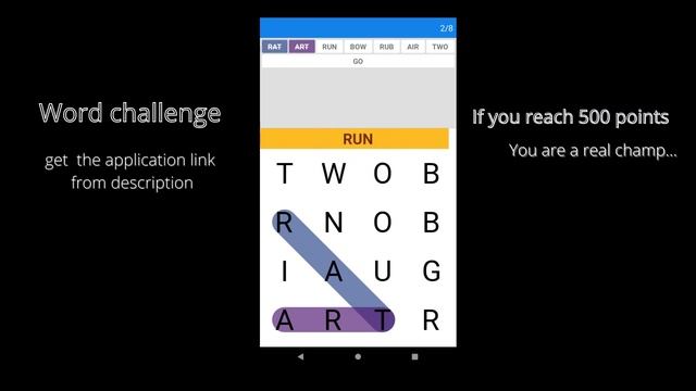 Word challenge#wordsearch#wordfinder#puzzle#Android#Google#playstore#challenge#game#word#search смотреть онлайн