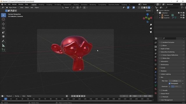 How to hide HDRI Blender смотреть онлайн