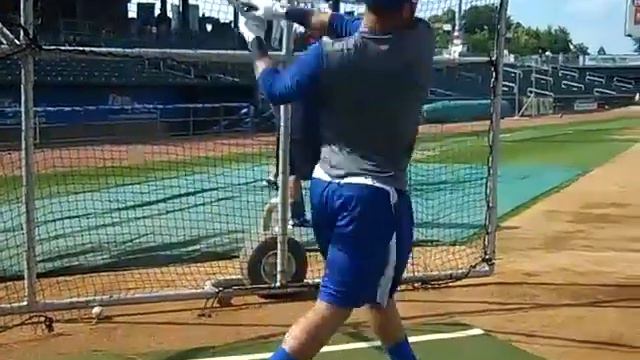 Jose Bautista Takes Batting Practice in Manchester 8/23 смотреть онлайн