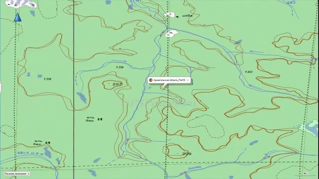 Топографическая карта Архангельской области для Garmin смотреть онлайн