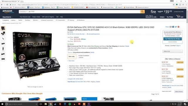 $1000 1440p GAMING PC With GTX 1070 BUILD | For February 2017 смотреть онлайн