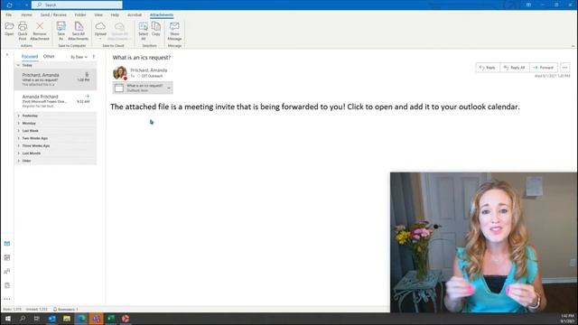 What is an ics request? | Microsoft Outlook | Quick Tips смотреть онлайн