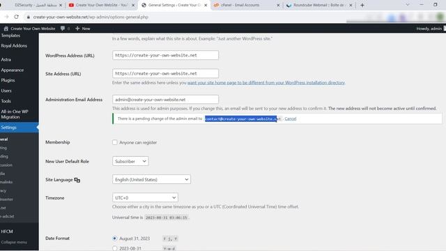 How to Change Admin Email Address in WordPress смотреть онлайн