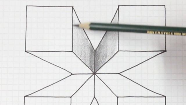 Easy 3D drawings for beginners - How to draw 3d geometric shapes - Dibujar Figuras Geometricas faci смотреть онлайн