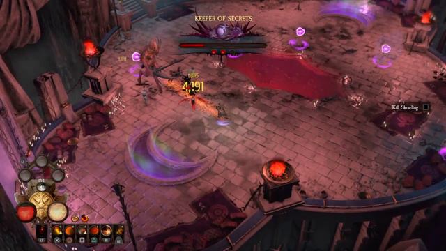 Warhammer Chaosbane ~ Keeper of Secrets boss fight (Very Hard) смотреть онлайн