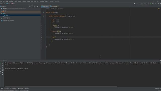 Java programming - if else conditional statements смотреть онлайн