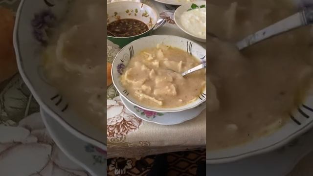 Настоящий дагестанский хинкал с орехами