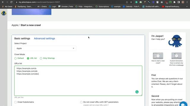 ? Crawl the List 2.0 in JetOctopus смотреть онлайн