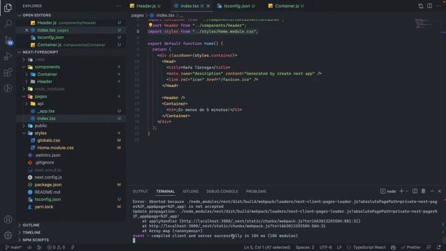 Añadir Typescript a un proyecto de NextJS existente | En menos de 3 minutos смотреть онлайн