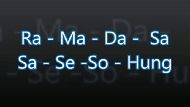 Mantra - Ra-Ma-Da-Sa- Sa-Se-So-Hung смотреть онлайн