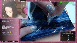 Алмазная мозаика. LED алмазка - распакуем ? ОНЛАЙН