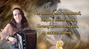 "Почему же ты замужем" Караоке под гармонь...