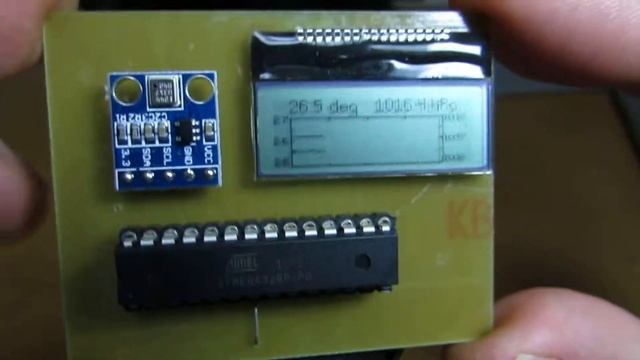 Arduino based pressure & temperature graph logger смотреть онлайн