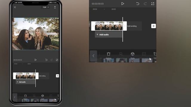 How to add the Camera Bounce 3D effect to the photo in the cap cut смотреть онлайн