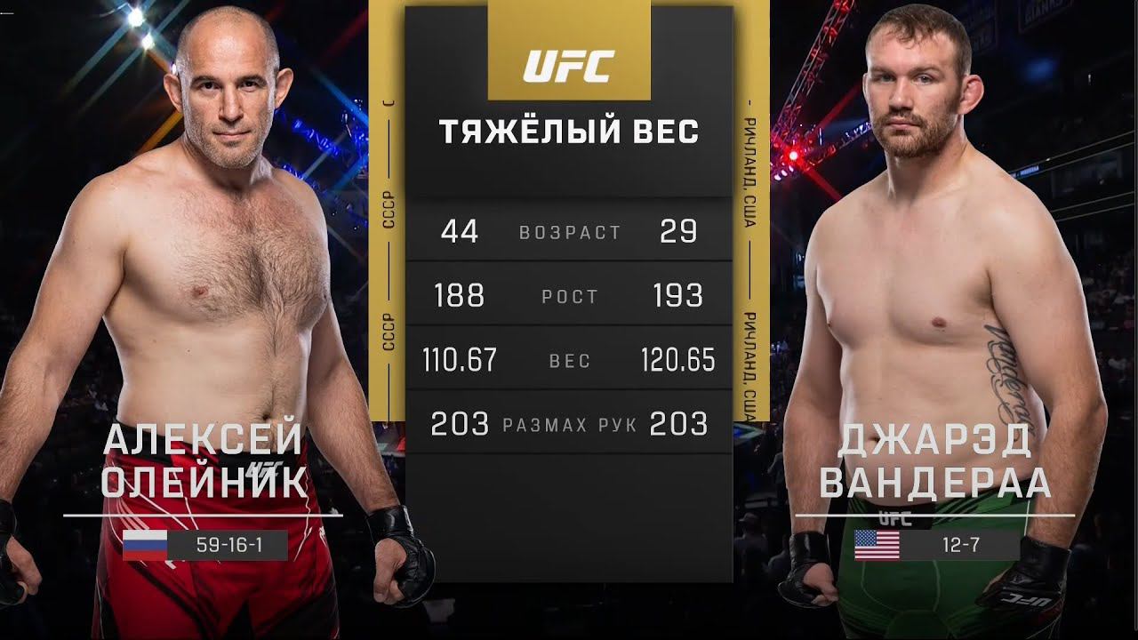 UFC 273 Алексей Олейник vs Джарэд Вандераа | Обзор на Бой Олейник vs Вандераа Oleinik - Vanderaa ЮФС смотреть онлайн