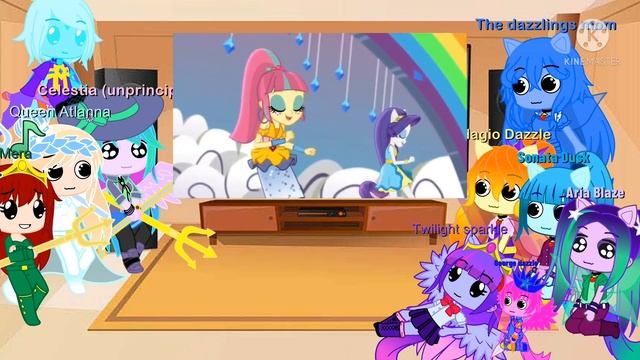 Chl cast react to Mlp equestria girls dance magic смотреть онлайн