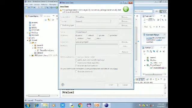Java Tutorial in Tamil-42:Runnable interface in java смотреть онлайн