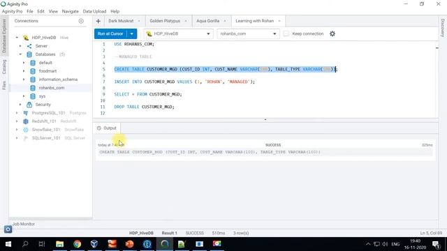 Hive Managed And External Table Types | Difference Between Hive Internal And External Table Bigdata