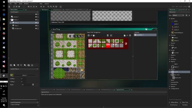 GameMaker Studio 2! TileSets - GMWolf смотреть онлайн