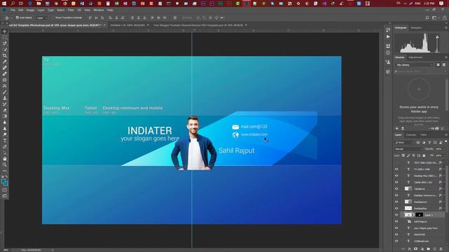 YouTube Profile,YouTube Channel Art And Branding PSD File Editing And Uploading смотреть онлайн