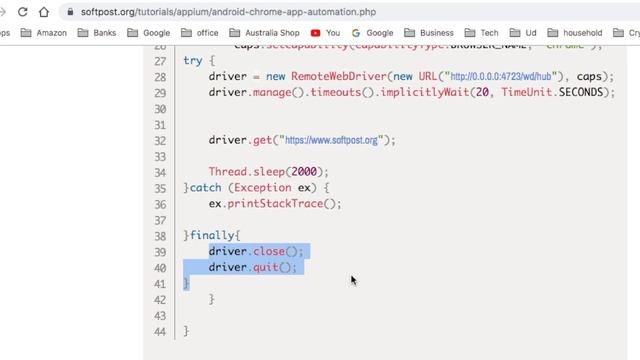 Lecture 6 - Chrome automation in Android emulator using Appium смотреть онлайн