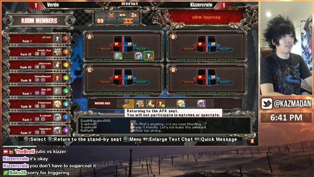 GG Xrd Online Tournament #13 - Top 8