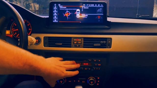 Штатная магнитола SHELI R4GT для BMW E90