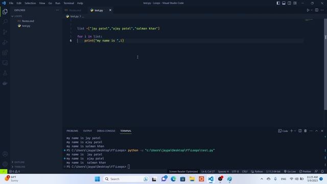 Python for loop and while loop ગુજરાતી મા | Python Tutorial #2 |ગુજરાતી смотреть онлайн