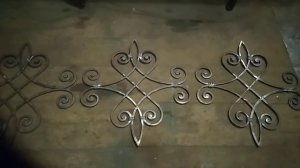 Кованый узор на ворота. Часть 2.