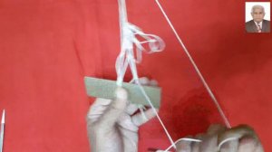 كيف تصنع شبكة لصيد الاسماك يدويا من العقدة المصرية والبداية. Как вязать узлы для рыболовных сетей