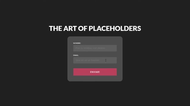 Cómo cambiar el color ? del PLACEHOLDER de un input con CSS смотреть онлайн